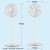 康佳（KONKA）电风扇落地扇家用台地扇遥控定时七叶电扇立式转页扇宿舍办公室循环空气扇 【常规机械款】七叶+3档大风量