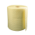 京格吸液棉黄色危险品化学品酸碱液吸附棉片油污吸收棉卷4mm 吸油 黄色4005002mm5张