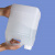 水杉2.5L塑料方桶乳白色水桶带盖加厚酒桶扁桶装水桶油桶手提2.5升方桶塑胶桶