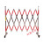 大团小圆不锈钢伸缩围栏户外可移动道路电力施工车间隔离栏幼儿园安全护栏 高1.2*长4米加厚