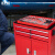 加款抽屉式具车具箱车间具柜维修手推车箱零件柜 二抽红(大号)+背板