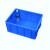 塑料周转箱长方形小号物流箱转运箱收纳盒胶框收集盒工业框收容箱 SC-4塑料箱305*210*83mm 红色