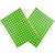 冰禹 彩色不干胶圆点标签贴纸 圆形分类记号贴 10mm绿色2包(2475贴/包) BYH-257