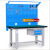 DEDH| 重型工作桌维修工具台实验操作台桌长1米5； 二吊抽款+920挂板组 （不涉及维保）