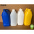 5L塑料瓶5公斤塑料化工桶10斤PE扁水罐塑胶壶5升胶水香精样品瓶子 乳白