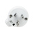 10/15A黑色白色透明可拆组装接线工业插头 澳标侧接线15A白色