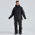 DOOK SNOW2023新款滑雪服男套装工装大口袋夹棉加厚防水保暖滑雪衣裤装备 809卡其+606黑 L
