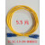 厂家-3.0-3米单模单芯光纤跳线尾纤网络级.大方头对大方头 金色 偏淡 1m