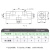 驼铃纵横 QD706 气动多管路气排分配器 AL多管路气块分流接口接头 小铝排2分无接头AL-7 