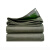 上柯 B2574 绿色牛津防雨布油布苫布货车帆布篷布 5*7m(1张) 可定制