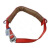 电工安全腰带安全高空作业电工保险带安全绳带挂钩套装腰带 hmr-2 橘红色电工腰带