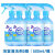 标奇浴室玻璃水垢清洁剂强力去污黄水龙头污渍皂渍水渍清洗剂 5瓶*500ml（百洁布5个） 清香型