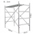 链工 脚手架装修加固门式建筑外墙施工快拆手脚架 1.7米高1.8米长0.95米宽四杠2.0mm厚