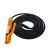 国标16.25.35.50平方电焊机配件电缆龙头专用焊线焊把线 16平方8米焊机线+3米地线