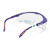 Honeywell霍尼韦尔100200 S200A加强防刮擦防护眼镜（蓝架）*1副
