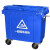 660l环卫桶大号市政垃圾箱工业用塑料垃圾车户外大型垃圾桶大容量 660L出口料环卫定制款-红盖