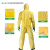 海锐得防护服耐酸碱核辐射化学实验室工作服HG6940L黄色XL码
