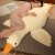 尤朵拉大白鹅毛绒玩具大鹅公仔布娃娃床上夹腿睡觉靠枕玩偶礼物女生 大白鹅(豆豆款) [女神16米(品质毛绒90厘米)