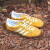 阿迪达斯 （adidas）T头鞋 originals Gazelle 黄白防滑耐磨低帮板鞋 HQ8716 IF1809 36