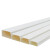屹选工品 PVC线槽白色工地家装线路走线槽 广式平面塑料线槽压线槽 40*20mm 2米/根