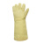 赛立特安全6011耐高温防护焊接陶瓷金属冶炼手套黄色45cm 1副装