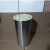 台面不锈钢垃圾桶嵌入式圆形连体桶厨房悬挂清洁桶洗手间装饰摇盖 NZ205G桶红古铜