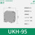 UK-2.5B接线端子1.5N/6/10/35电压端子HESI保险丝6S电流纯铜阻燃 UK-95N