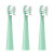 适配名创优品miniso电动牙刷头TB8110/04CE替换TB9031B1901ALB972 青色清洁型12支 TB8110/8104-CE