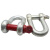 东弘 起重吊装工具 卡环吊环锁扣 直行卸扣  8.5T 1″（3个）