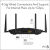 美国网件（Netgear）夜鹰 Nighthawk 6 流双频 WiFi 6路由器 AX5400无线速度（高达5.4Gbps）RAX54S 黑色