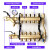 钢之麒工品 地热分集水器 高端黄铜手轮一体大流量分水器 单位/套 黄铜 3路5件套（高端豪华款） 单位/套 