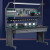 科威顿工作台重型带灯架抽屉不锈钢焊接操作桌单桌1.8米+1米多功能灯架试焊台