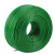 钰启隆 绿色包塑钢丝绳 抗拉带胶皮晾衣绳 绿色防锈涂漆钢丝绳 单位：卷 φ5mm*100米 