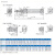 笔形气缸 PB12*40/45/50/60/70/75/80-S-U/R/CB PB12X70SU