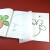 蒙纸简笔画（全2册）一笔画+二笔画  临摹 涂色 幼儿园宝宝入门手绘简笔画填色描印涂色