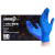 YHGFEE一次性蓝色耐用型乳胶丁腈手套防水高弹厨房居家实验室 蓝色耐用型丁腈100只/盒 S