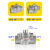 RDPC气控脉冲阀除尘DMF T 25直通气控阀气动控制 气控直角DMFZQ20J六分