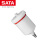 SATA萨塔 0.6L QCC 快速更换塑料壶（带螺纹）