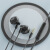 梵维斯有线耳机type-c入耳式游戏吃鸡通话K歌睡眠3.5圆孔通话带麦耳机适用于IQOO安卓扁口耳机 Type-c亮光黑模拟款-六核重低音