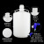 塑料放水桶5升10升25升塑料龙头瓶 HDPE放水瓶 下口瓶耐酸碱 水龙头美式白盖通用