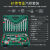 汽修工具套装维修组合棘轮套筒扳手内六角修车工具箱多功能 72齿棘轮弯柄扳手工具61件套绿盒