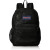JANSPORTEco Mesh 背包，黑色，17" x 12.5" x 6" - 半透明成人书包，带 Pastel Lilac 17” x 12.5” x 6”