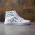 万斯（VANS）范斯 女子板鞋 Sk8-Hi Reissue DX拼接多彩方格高帮休闲鞋 whiteleathertrue white 34.5