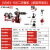 手动双柱对焊机手摇PE管热熔焊接对接熔接器焊管机63-200/160 90-250四环整机带保压