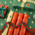 伏加瑞伏加瑞包装纸圣诞节生日节庆礼物礼品礼盒包装纸鲜花牛皮纸加厚包装纸 绿色【雪花10张】送2拉花