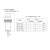德力西CDLJ金属接近开关感测器M18二线220vPNP三线24v常开NPN M18 非埋入 感距8mm DC四线常开+