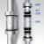 以琛定制速接快接头铁镀锌管水管补漏器铁管镀锌快速接头活接头直插伸 加厚热镀锌 4分管适用 DN15mm
