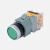 APT LA39-B 平头带灯按钮 LA39-B2-11D/g31 瞬动绿色LED型交流220V平头按钮  22mm 1NO+1NC