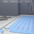 洛多尔蒂浴室防滑垫环保TPE卫生间儿童防摔脚垫子洗澡淋浴房厕所地垫X1 天空蓝 48*78cm中号