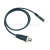 USB转M12 4/5/8芯航空头 适用于设备连PC RS232/RS485通讯线 8孔 1.8m